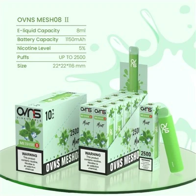 OVNS 2500Puffs bir marta ishlatiladigan vape