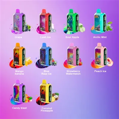 25ml & 25k puffs bir marta ishlatiladigan qurilma